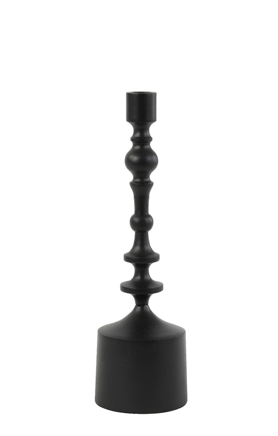 Vysoký svietnik SHEVA, matt black (S), 34 cm