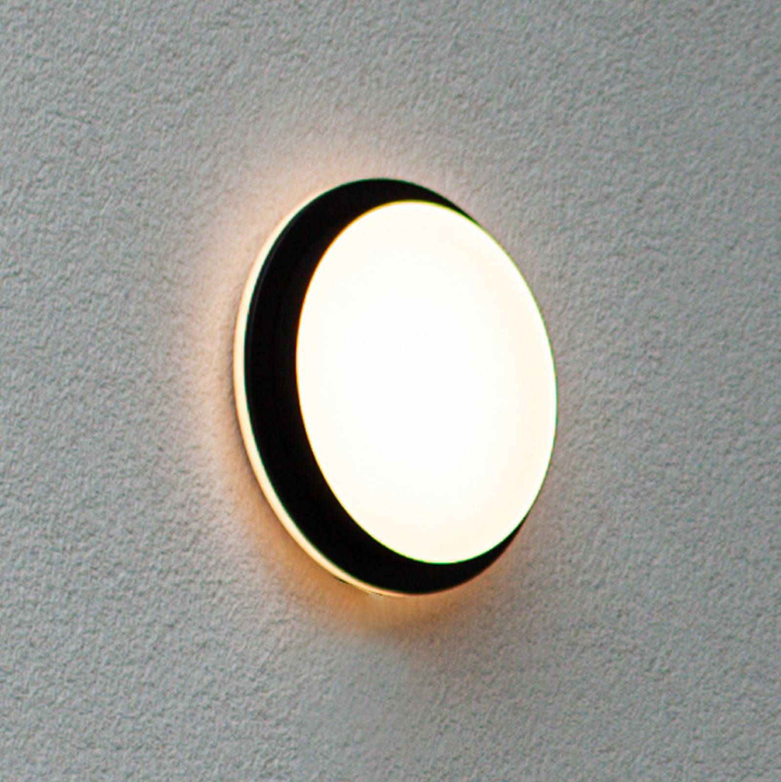 LUTEC Vonkajšie LED svietidlo Goleta variabilný tvar CCT, hliník, polykarbonát, 24W, L: 37 cm
