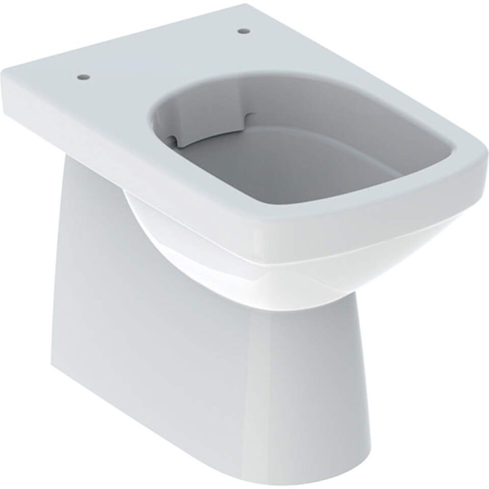 Geberit Selnova Square - Stojace WC, 530x355 mm, Rimfree, biela 500.153.01.1