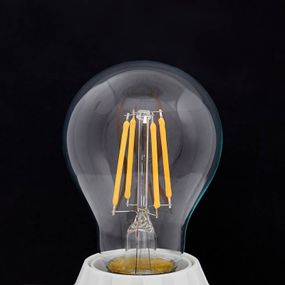Lindby E27 LED žiarovka filamentová 4W 470lm 2700K číra, sklo, E27, 4W, Energialuokka: E, P: 10.5 cm
