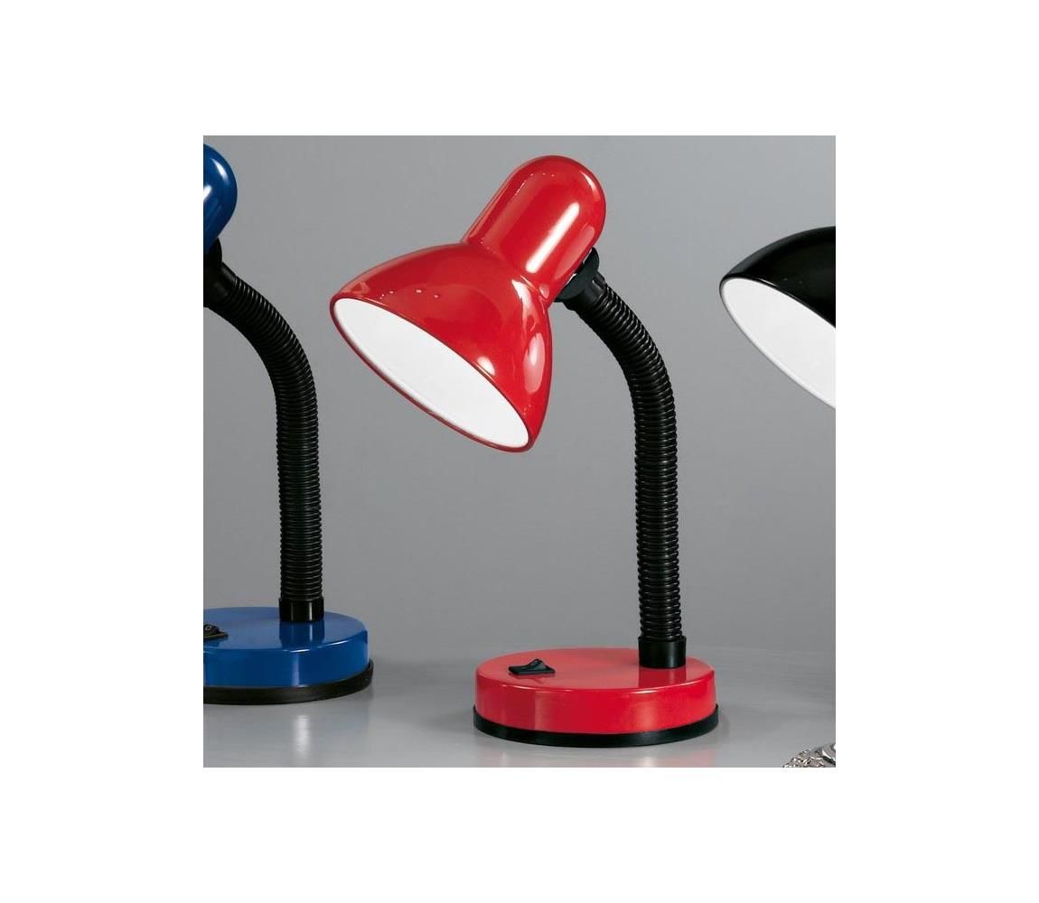 EGLO 9230 - Stolná lampa BASIC 1xE27/40W červená