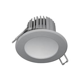 LED Kúpeľňové podhľadové svietidlo LED/7W/230V 2800K šedá IP44