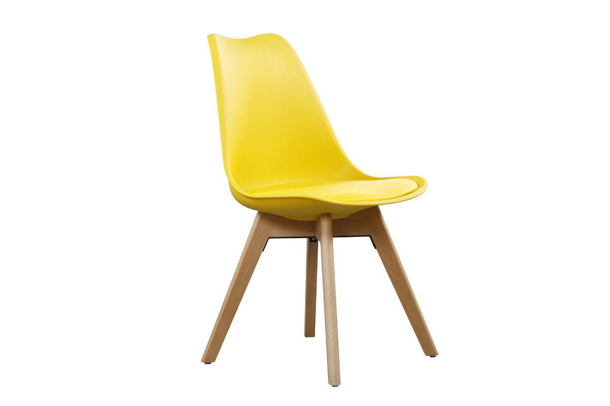 CROSS II jedálenská stolička, žltá