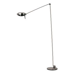 Lumina Elle stojaca LED lampa 200 cm 3 000 K bronz, Pracovňa / Kancelária, oceľ, 45W, K: 200cm