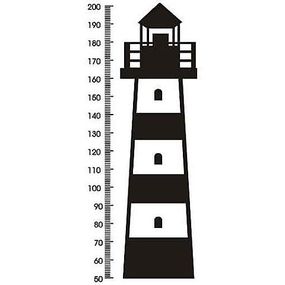 Nálepka na stenu Meter na meranie - Maják  _px171