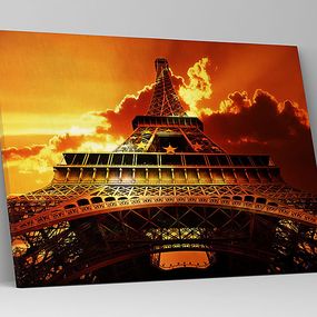 Obraz Oblaky nad Eiffelovou vežou 1394