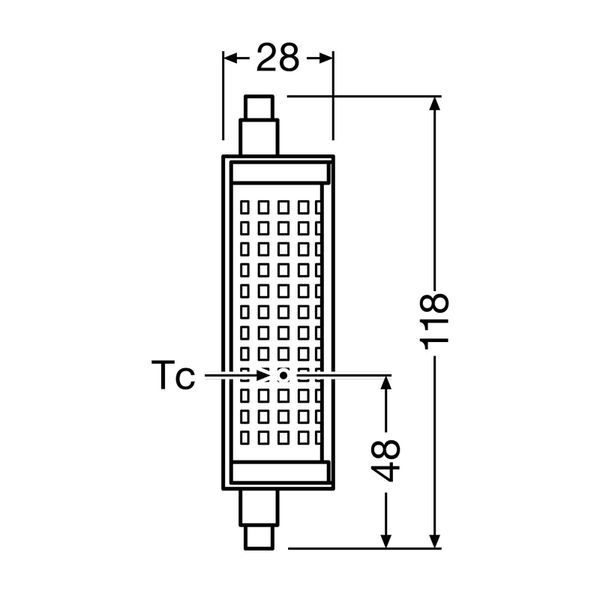 OSRAM LED žiarovka R7s 19W 2 700K stmievateľná, R7s 117.6 mm, 18.2W, Energialuokka: E, P: 11.8 cm