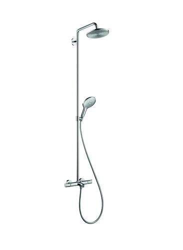 HansGrohe Raindance Select - Termostatická sprchová batéria S 240 Showerpipe s príslušenstvom, chróm 27117000