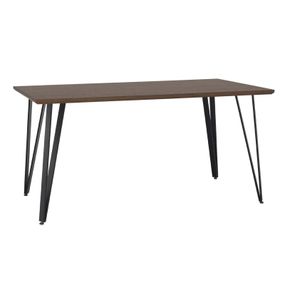 Kondela Jedálenský stôl, 150 cm, dub/čierna, FRIADO