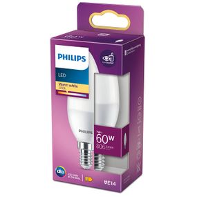 Philips 8719514309623 LED žiarovka E14 7W/60W 806lm 2700K B38 sviečka