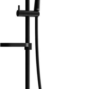 MEXEN/S - KX67 vaňový stĺp s termostatickou batériou, čierna 779006791-70