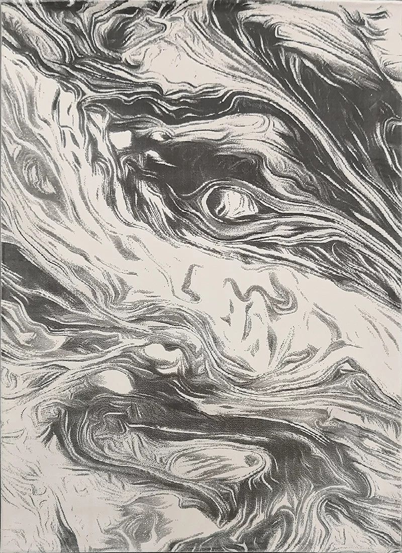 Berfin Dywany Kusový koberec Vals 8003 Grey - 80x150 cm