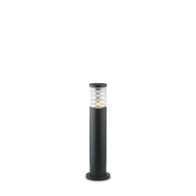 Exteriérové stojanové svietidlo Ideal lux 004730 TRONCO PT1 SMALL NERO 1xE27 60W IP44