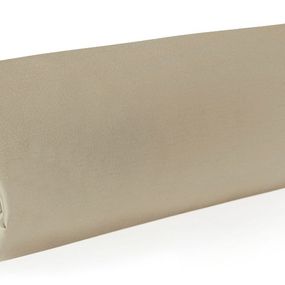 Kvalitná béžová plachta na posteľ z makosaténu Béžová  Béžová