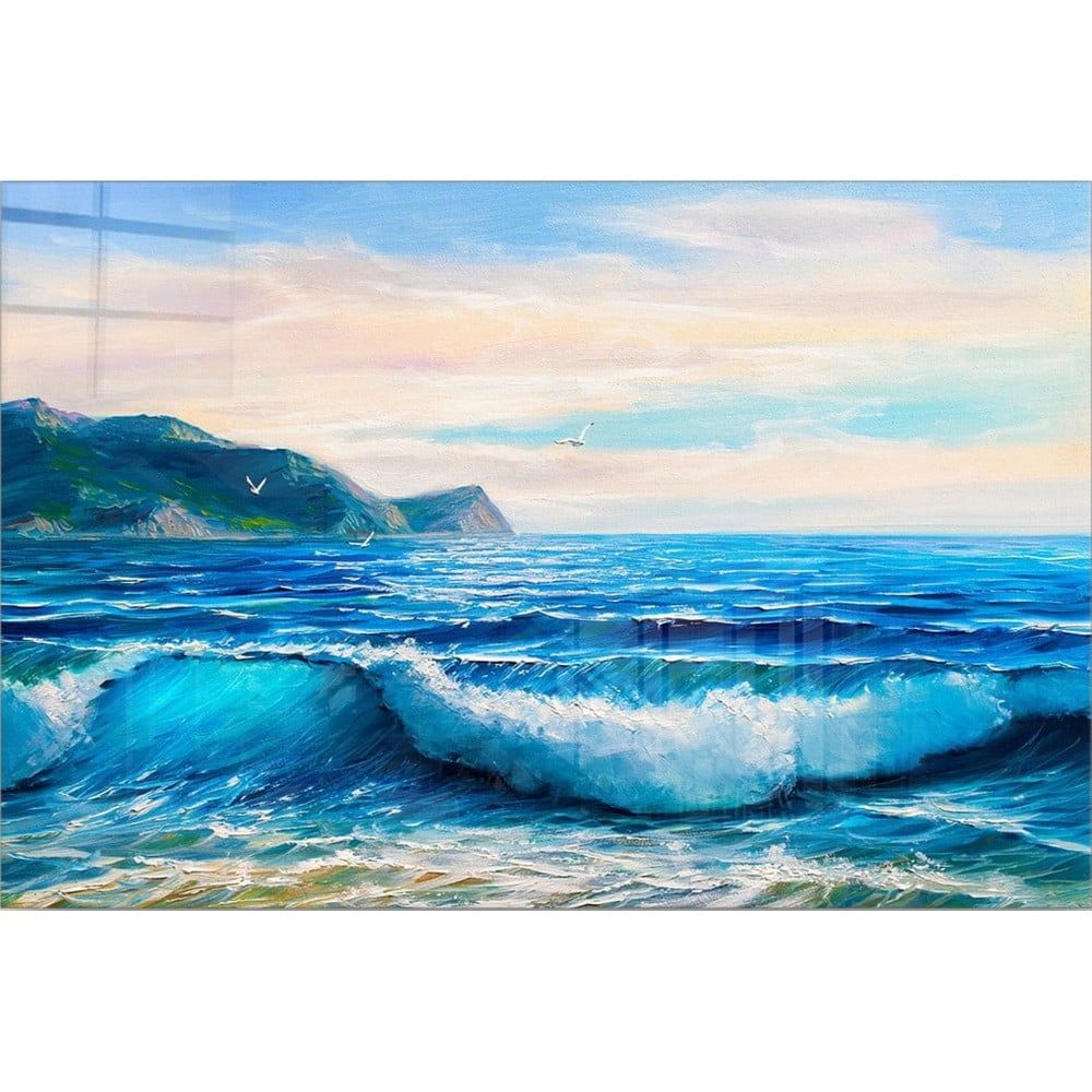 Sklenený obraz 70x50 cm Horizon - Wallity