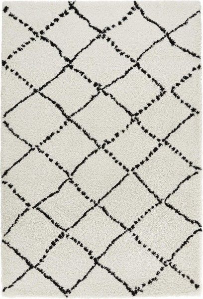 Mint Rugs - Hanse Home koberce Kusový koberec Allure 102753 creme schwarz - 160x230 cm