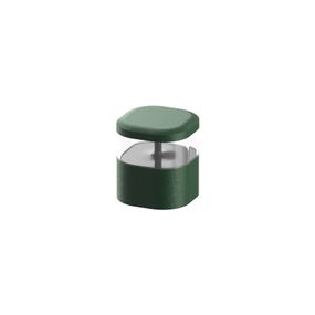 FLOS Pointbreak Balisage 1, 2 700 K zelená 8 cm, hliník, polykarbonát, 5.6W, P: 8.1 cm, L: 8.1 cm, K: 8cm
