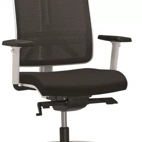 RIM kancelárska stolička FLEXI FX 1106, biele prevedenie