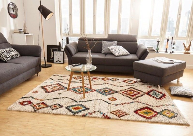 Mint Rugs - Hanse Home koberce AKCE: 80x150 cm Kusový koberec Nomadic 102693 Geometric Creme - 80x150 cm