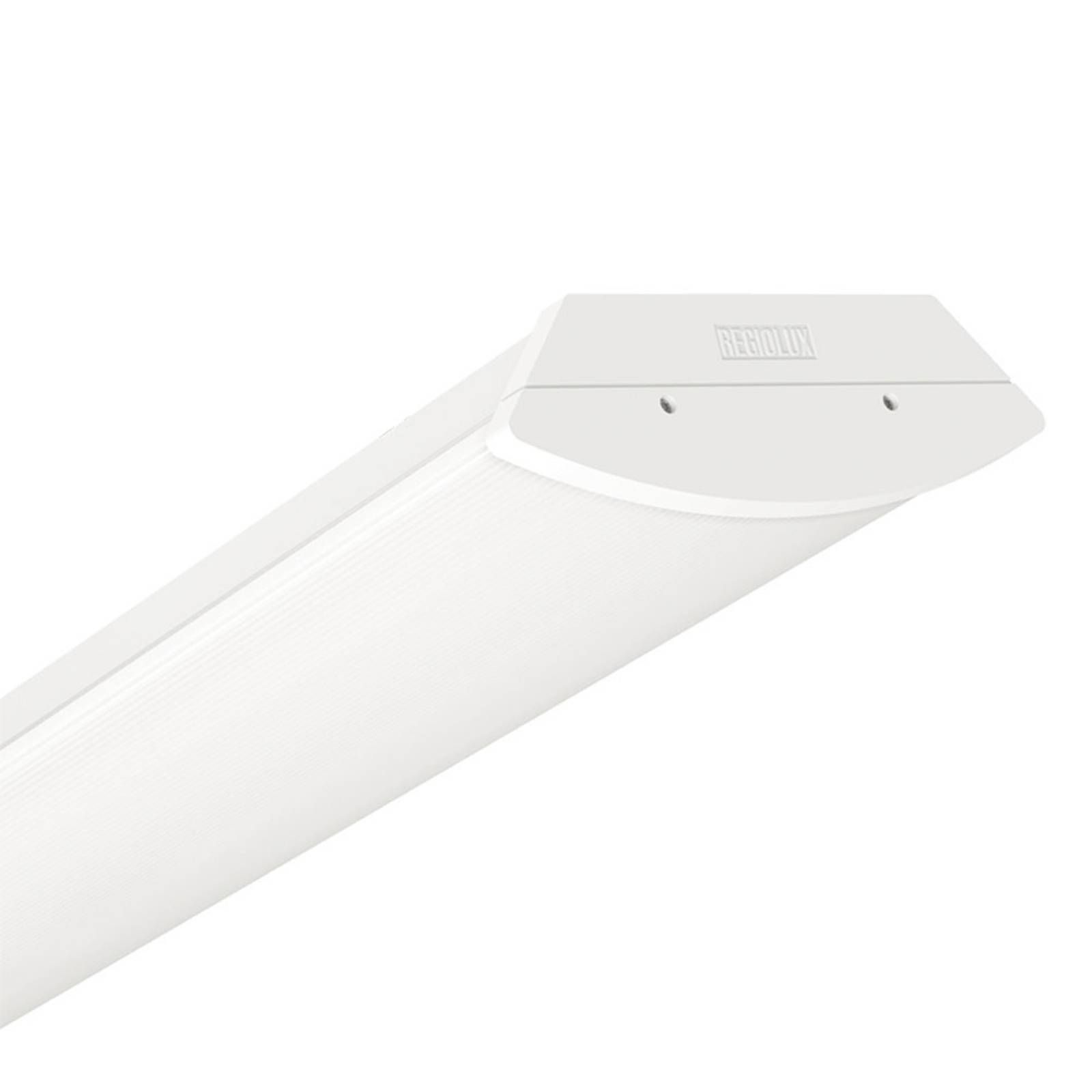 Regiolux Vaňové LED svetlo lens pro 150 cm 5 415 lm 4 000 K, Chodba, akryl, oceľ, 45W, P: 150.4 cm, L: 21.8 cm, K: 8cm