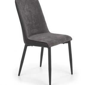 Jedálenská stolička Soal sivá/čierna