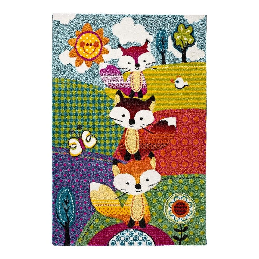 Detský koberec Universal Kinder Foxes, 120 × 170 cm