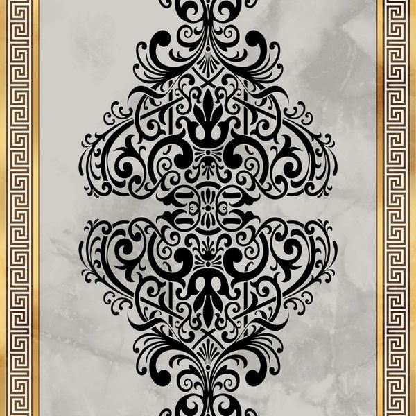 Koberec Malava 50x80 cm sivý/hnedý