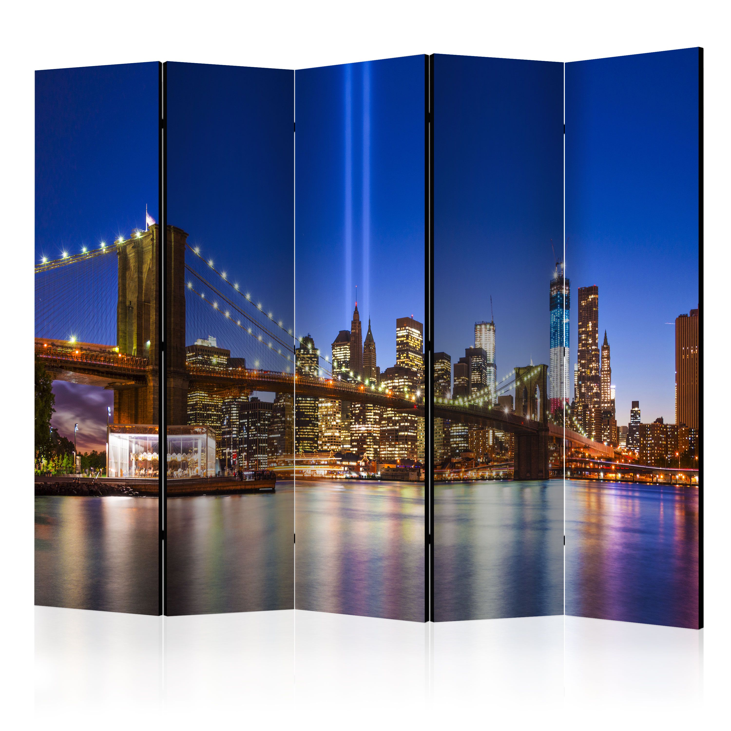 Artgeist Paraván - Blue New York II [Room Dividers]