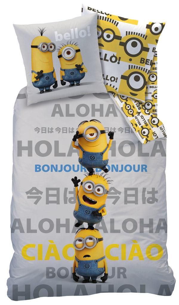 Posteľné obliečky Minions hola 3272760436383