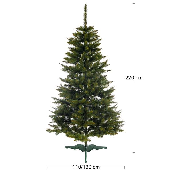 Vianočný stromček Christee 3 220 cm - zelená