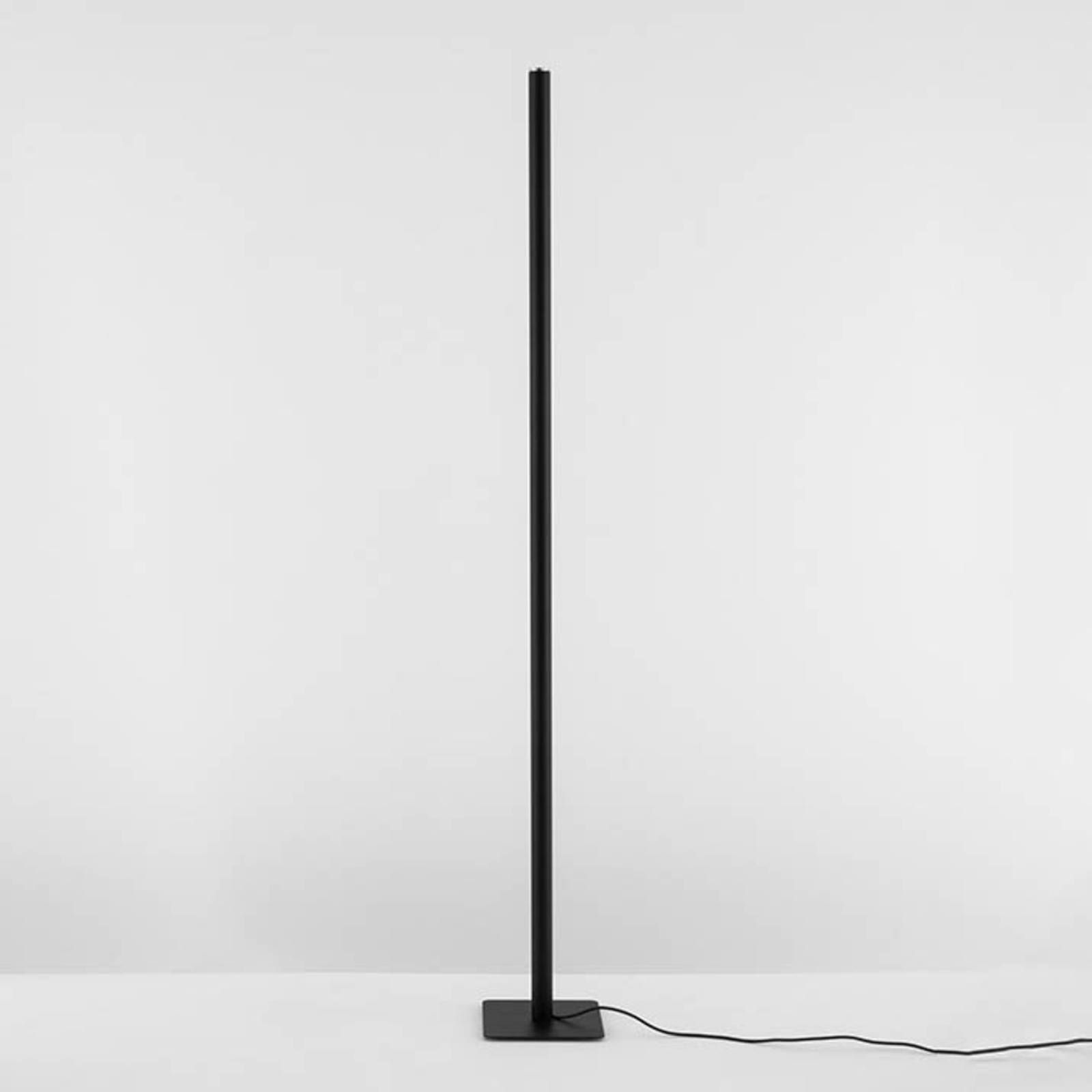 Artemide Ilio mini stojaca lampa app čierna 3 000K, Obývacia izba / jedáleň, hliník, oceľ, 27W, K: 175cm
