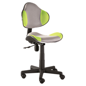 Študentská kancelárska stolička Q-G2 Signal Zelená / sivá