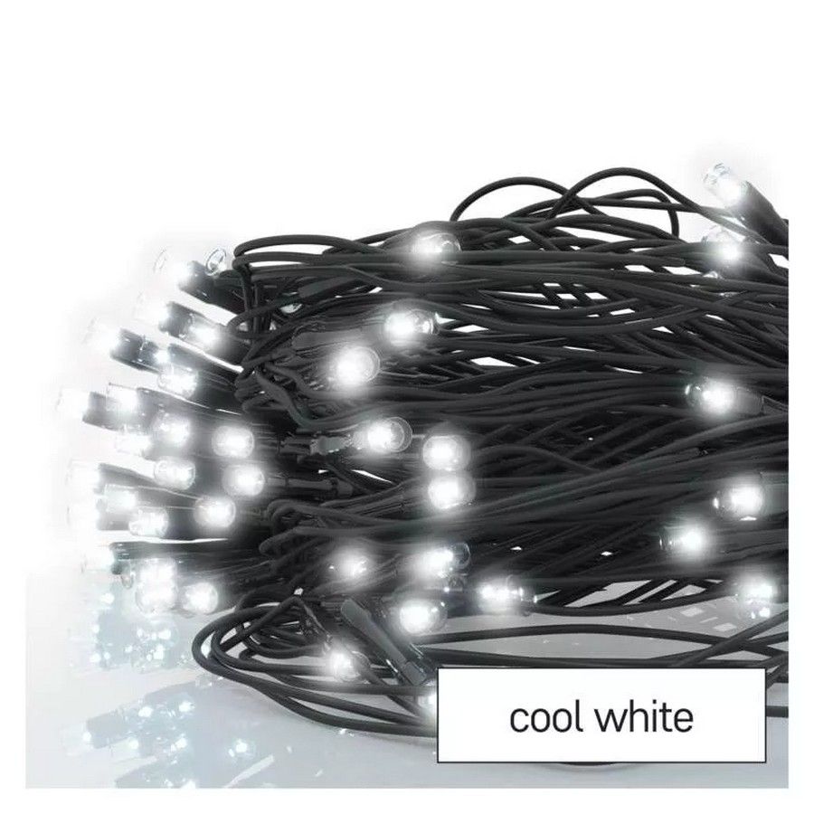 Emos D1DC01 Standard LED spojovacia vianočná reťaz – sieť 1,5x2 m vonkajšia studená biela časovač