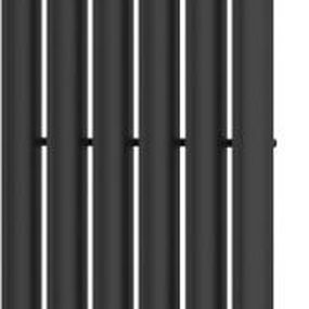 MEXEN - Nevada vykurovací rebrík/radiátor 1800 x 360 mm, 705 W, čierny W201-1800-360-00-70