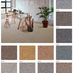 Metrážny koberec Re-Tweed 400 cm