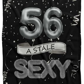 Deka Stále sexy – Čierna (vek: 56, Podšitie baránkom: NE)