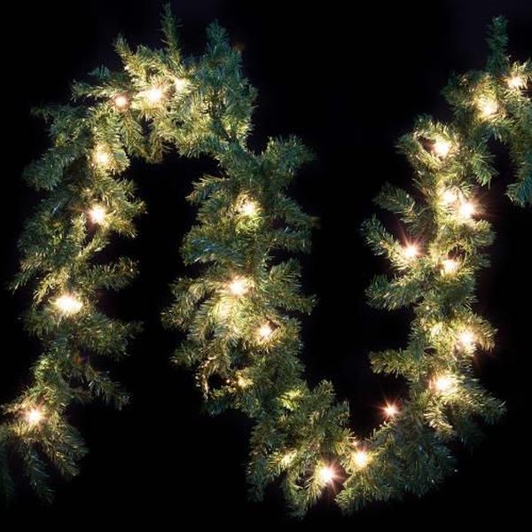 Nexos 1116 Vianočná dekorácia - girlanda s osvetlením 2,7 m