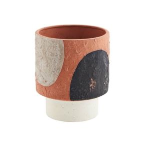 MADAM STOLTZ Obal na kvetináč Terracotta Colors 17,5 cm