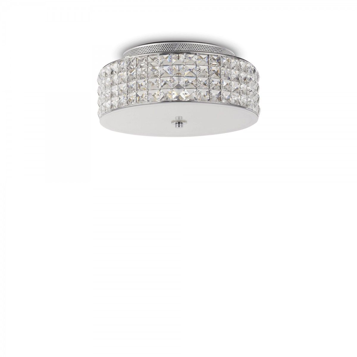 prisadené nástenné a stropné svietidlo Ideal lux ROMA 093093 - chróm