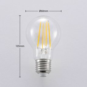 Arcchio LED žiarovka E27 A60 6, 5W 827 3-step stmievač 2 ks, sklo, E27, 6.5W, Energialuokka: E, P: 10.5 cm