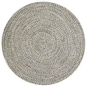 NORTHRUGS - Hanse Home koberce Kusový koberec Braided 105552 Melange kruh – na von aj na doma - 200x200 (priemer) kruh cm