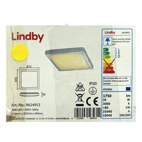 Lindby - LED Stropné svietidlo MARGIT LED/24W/230V