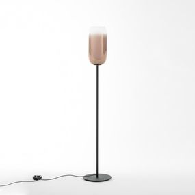 Artemide Gople stojací lampa - černá / měď 1410340A