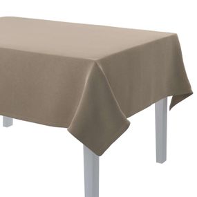 Dekoria Obrus na stôl obdĺžnikový, béžová, 130 × 130 cm, Crema, 185-84