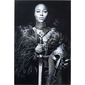 KARE Design Skleněný obraz Lady Knight 150×100cm