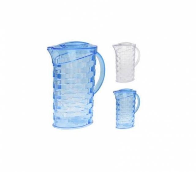 Kinekus Džbán plast 2000ml, mix 2 farieb uh s vekom