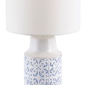 Stolová lampa Agnes 4309 (biela + modrá)