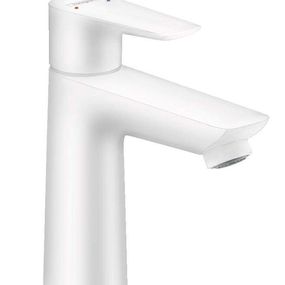 HansGrohe Talis E - Umývadlová batéria s výpusťou, matná biela 71710700