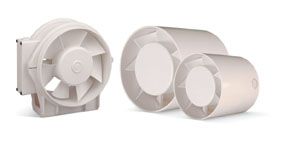 Cata ventilátor MT 100, Biely, Axiálny, potrubný, 00710000