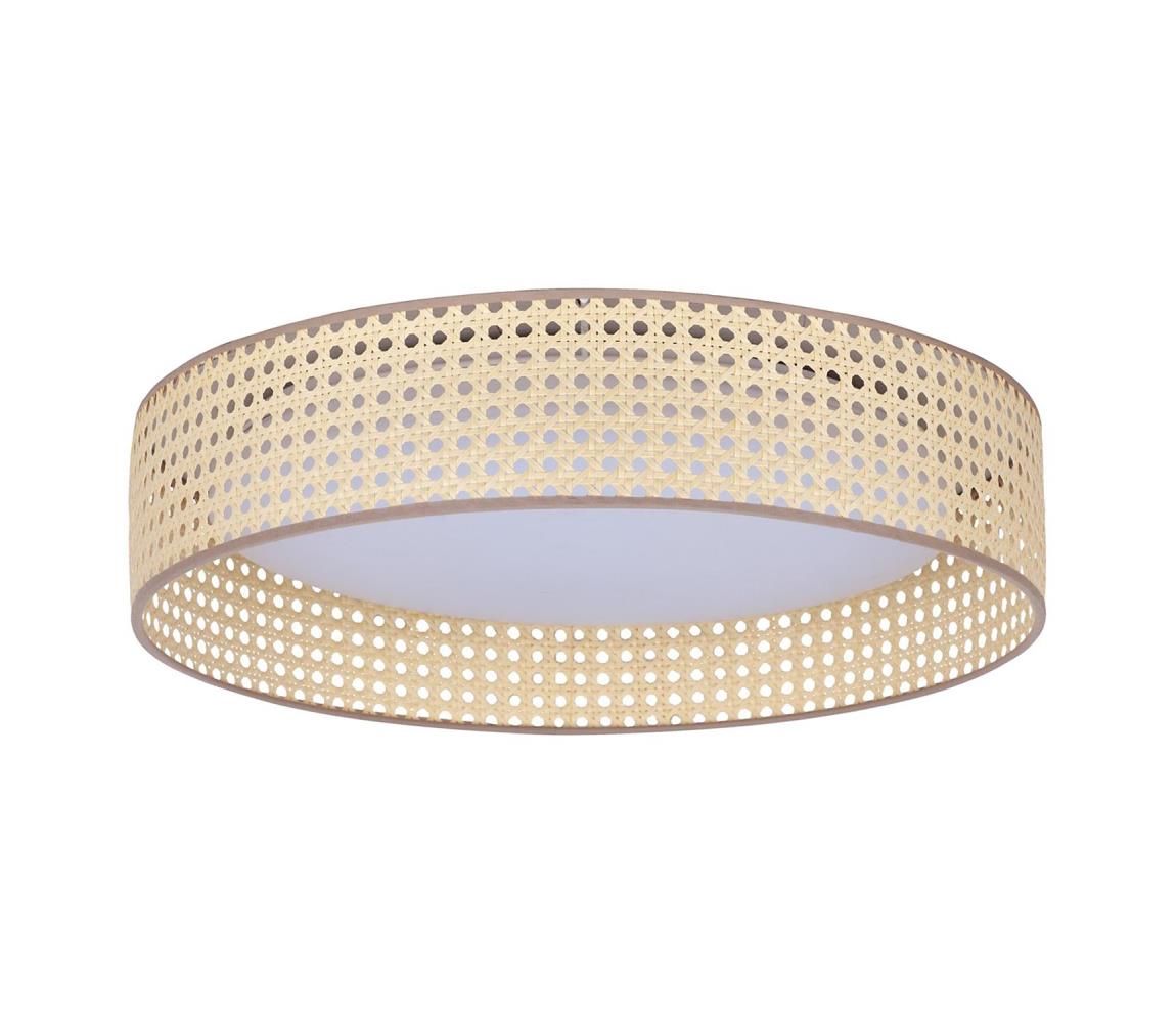 Duolla - LED Stropné svietidlo ROLLER LED/24W/230V ratan